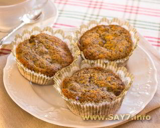 Маффины с финиками и маком