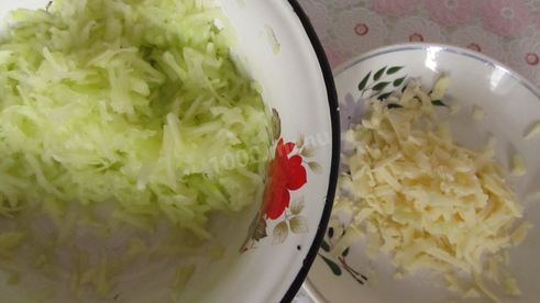 маффины с кабачком и сыром