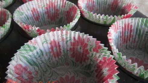 маффины с клюквой и миндальным штрейзелем