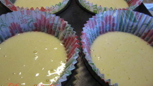 маффины с клюквой и миндальным штрейзелем