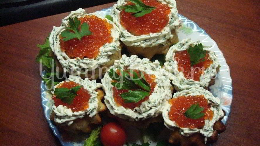 Рецепт маффинов с лососем