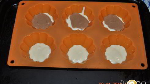 маффины с шоколадом