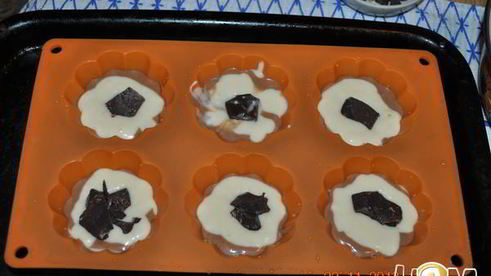 маффины с шоколадом