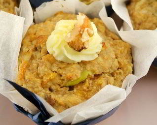 Маффины с цукини и лимоном