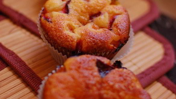 Рецепт Маффинов со сливами