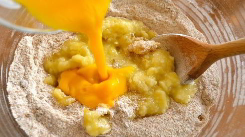 маффины здоровье с цельнозерновой мукой и черникой