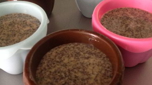 маково-ореховый маффин без муки