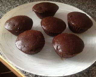 Очень шоколадные маффины