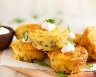 Омлетные маффины