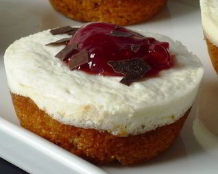 Полезные фруктово-творожные маффины