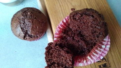 шоколадные маффины с цукини