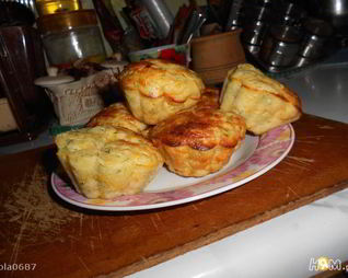 Сырные маффины