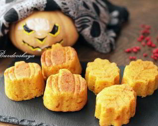 Тыквенно-морковные маффины на Хеллоуин