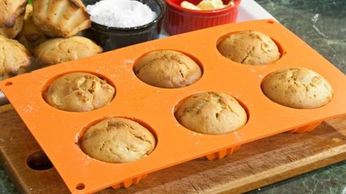 яблочно-кардамонные маффины