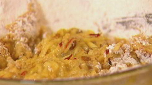 яблочные маффины с орехами пекан