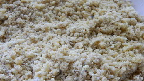 ягодные маффины с миндальным штрейзелем