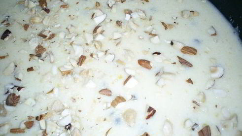 быстрый манник с шоколадом и изюмом