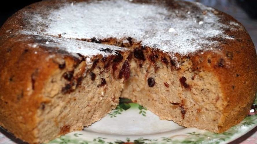 Рецепт быстрого пирога манник с вареньем