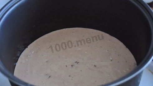 быстрый пирог манник с вареньем