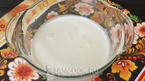 классический манник на кефире без муки