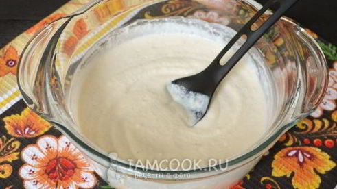 классический манник на кефире без муки