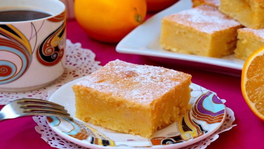 Рецепт лимонного манника