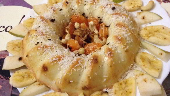 Рецепт Манника на сметане без муки