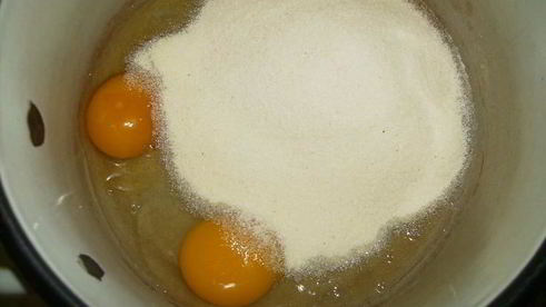 манник на сметане в духовке