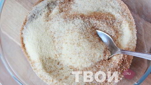 манник на сметане