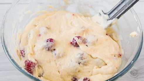 манник с малиной