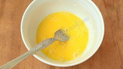 манник с яблоками на кефире