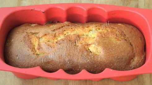 манник с яблоками на кефире