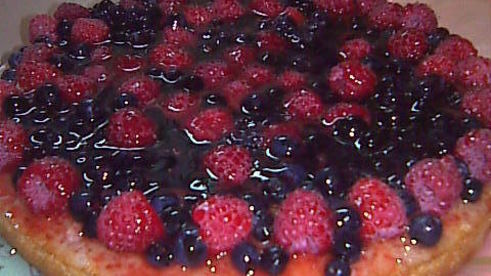 манник с ягодами