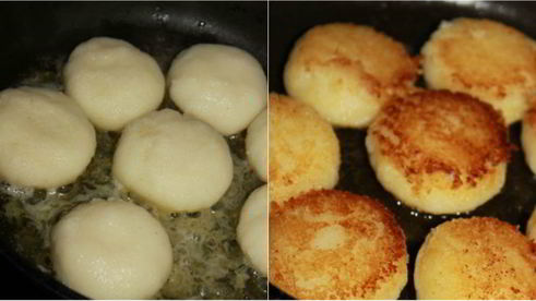 манники на сковороде