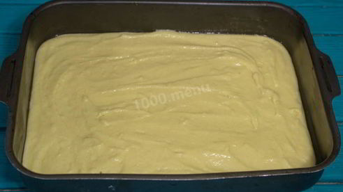 мокрый манник на кефире