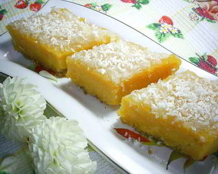 Нежный и сочный тыквенный манник