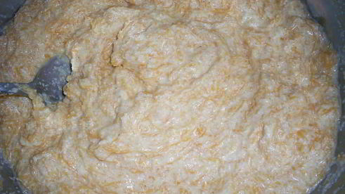 нежный и сочный тыквенный манник