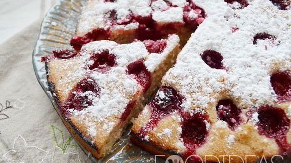 Рецепт Постного манника с вишней