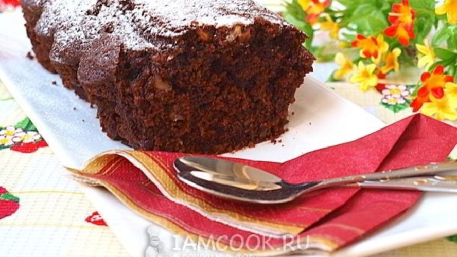 Рецепт постного шоколадного манника