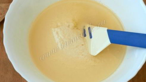 постный шоколадный манник