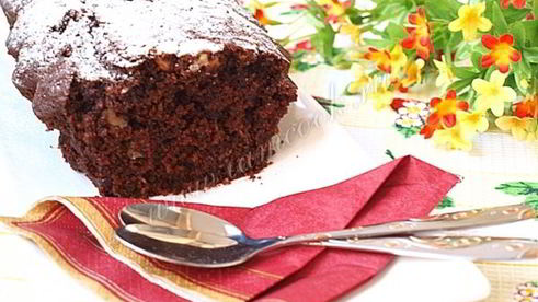 постный шоколадный манник