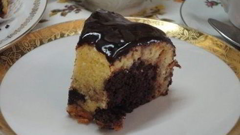 шоколадно-лимонный манник