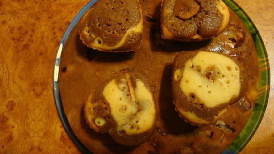 Рецепт цветного яблочного манника