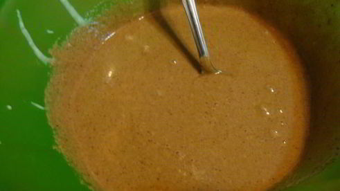 цветной яблочный манник