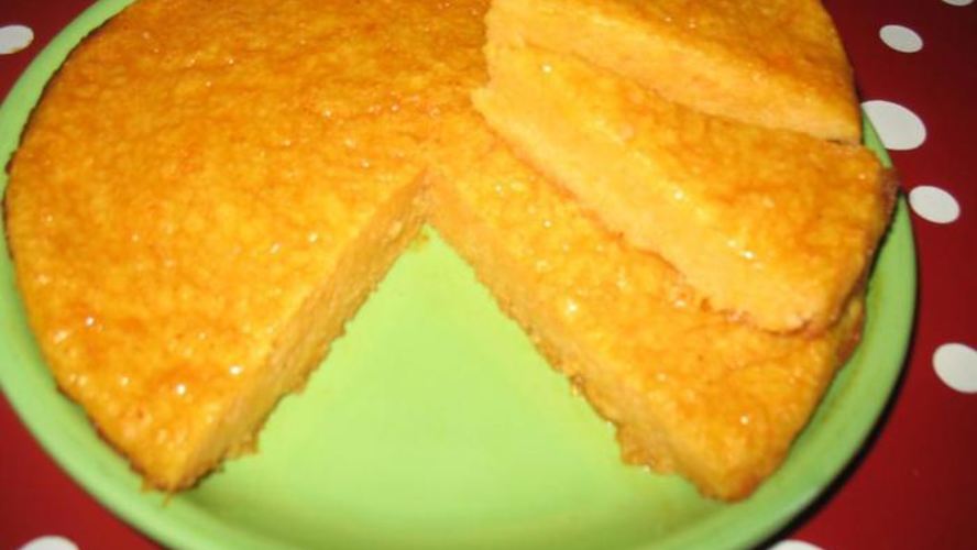 Рецепт тыквенного манника без яиц и муки