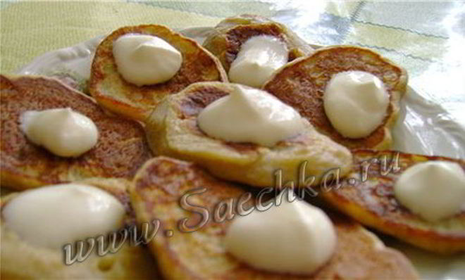 Банановые оладьи