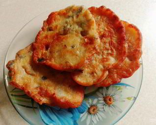 Грибные оладьи