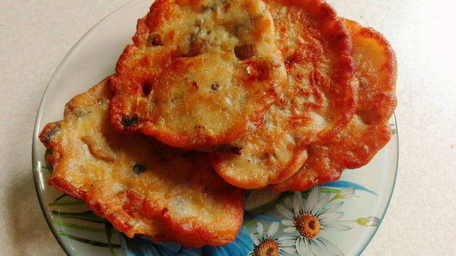 Рецепт грибных оладий