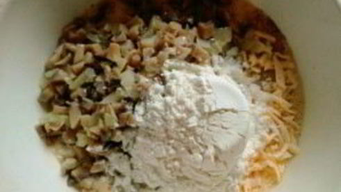 грибные оладьи