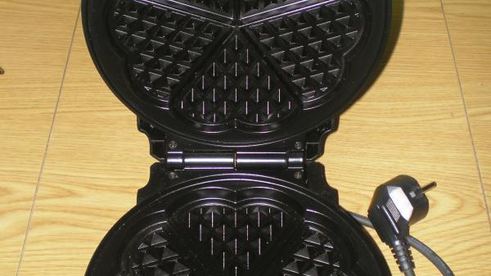 кабачково-сырные оладушки в вафельнице